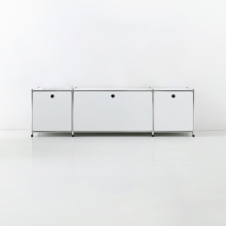 심플리 1x3 수납장 3문 BC015 1525x400x445mm, 1단, 화이트 3221.7820 - 메인 이미지