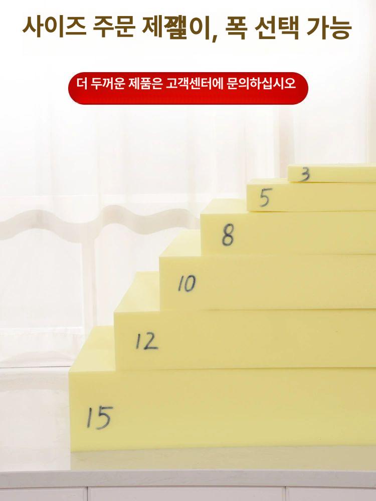 가족침대 연결 확장형매트리스 150cm 코튼린넨 9호 5x5cm 높이x너비 - 상세 이미지 3