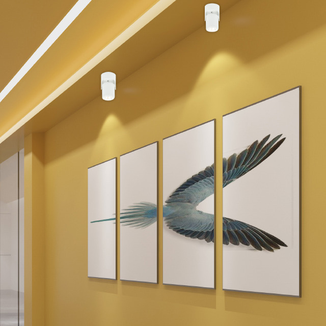 더쎈 LED 에코 코이 직부등 COB 10W 2color 각도조절 거실 주방 카페 매장 조명 이미지 8