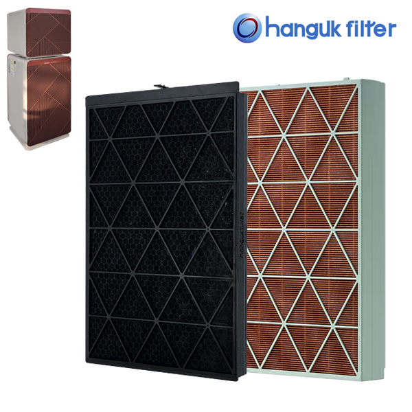 [호환]한국필터 CFX-J1405D J140D 중형 삼성 공기청정기 필터 비스포크 큐브 에어 펫필터