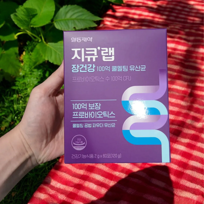 지큐랩 쿨멜팅 유산균 60포 - 메인 이미지