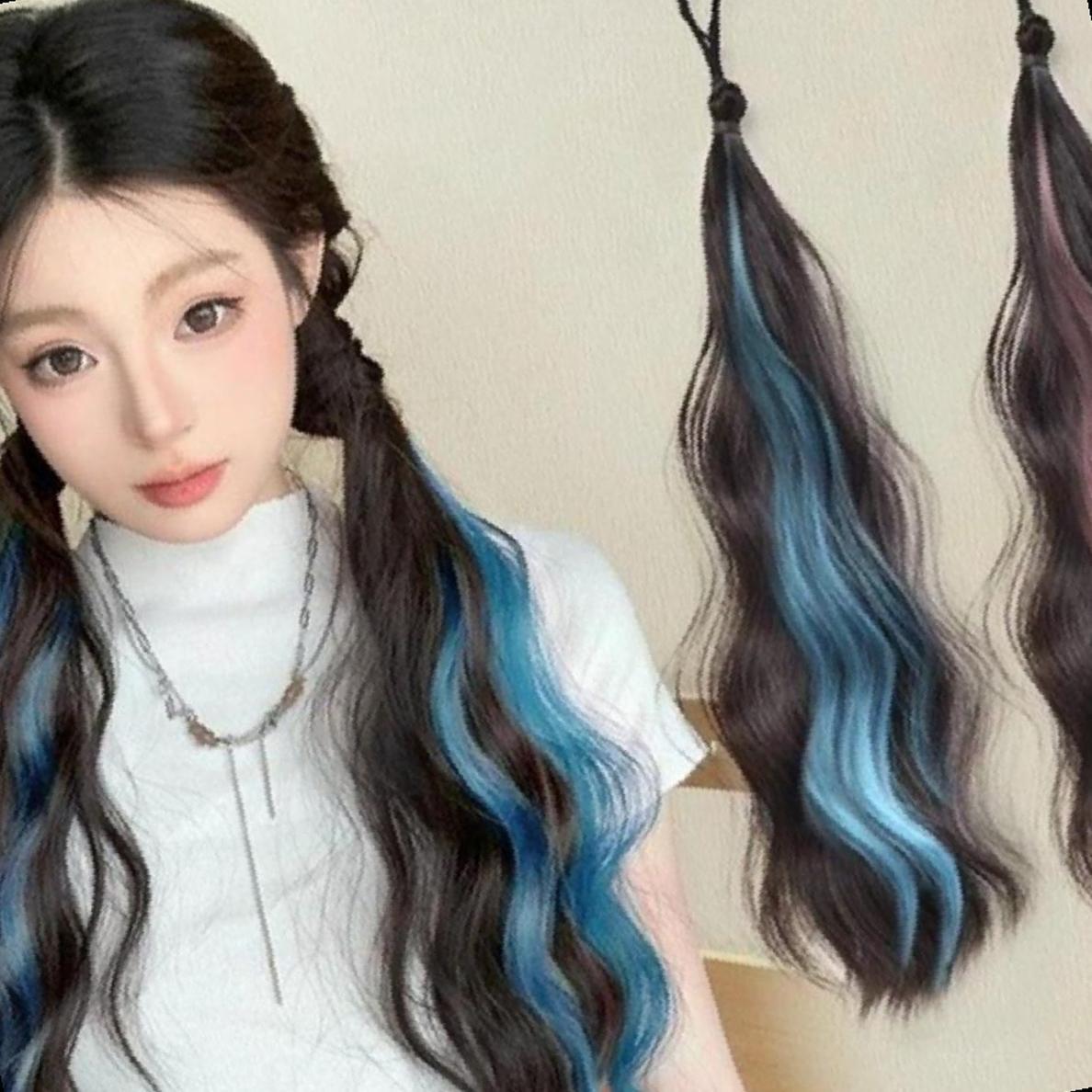 가발 브릿지 컬러 헤어 부분 웨이브 머리 볼륨 : 선진물산ENC