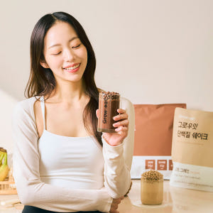 그로우잇 단백질 쉐이크 파우치 저당 식사대용 혼합 2팩 (14개입) 외 ... 맛있게 먹은 솔직 후기 - 상품 이미지 2