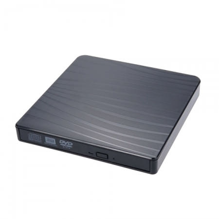 라이트컴 BD206 Coms USB3.1(TypeC)외장형ODD,DVDRW(Read/Writer)USB2.0Black
