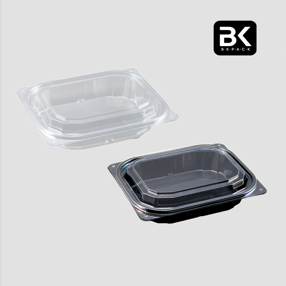 BK 반찬용기 D-003 600개 세트 (182x145x37) - 메인 이미지