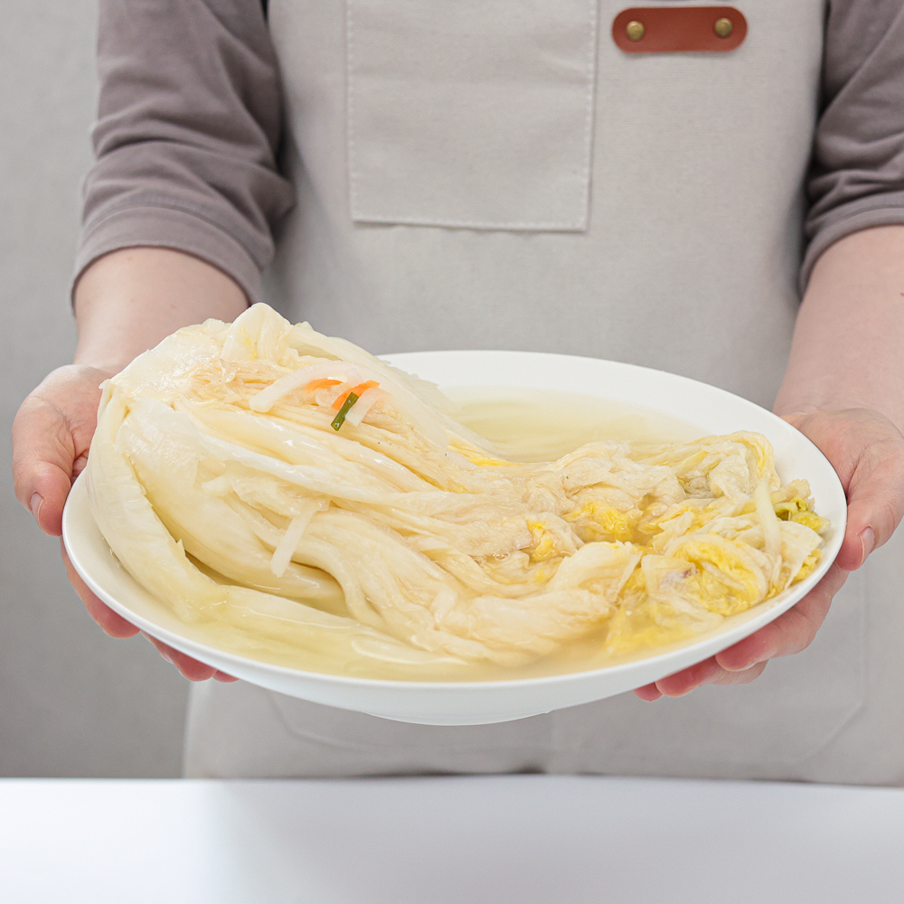 백김치 주문 국산 안매운김치 전라도 맛있는 무조미료 1kg+1kg 레시피 맛집 - 상세 이미지 2