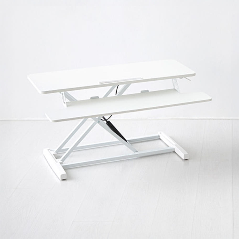 스마트리프트 수동 높이조절 모션데스크 910x680x500mm, 화이트 2881.6037