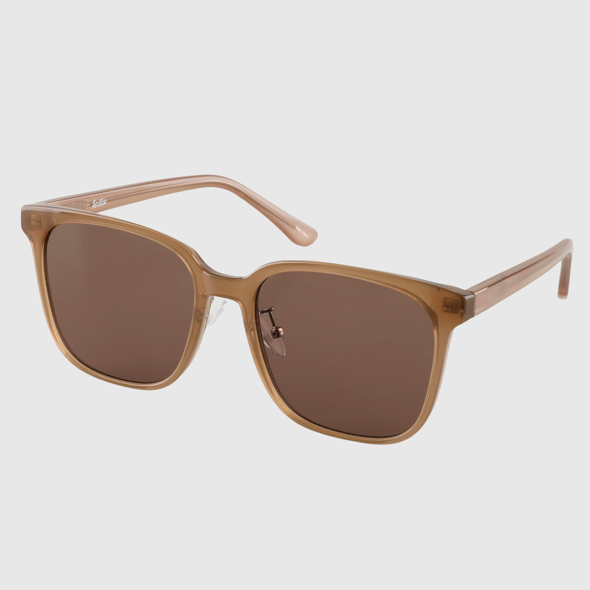 빅사이즈 데일리 사각 자외선차단 여행 커플 뿔테 선글라스 UV400 가벼운 골프