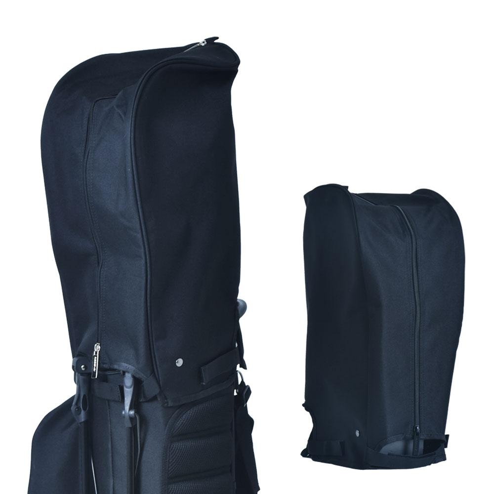 리젠시 베이직 골프백 후드커버 벨크로 캐디백 블랙 화이트 헤드커버