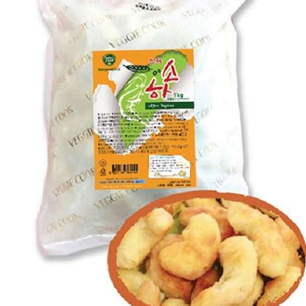 플랜트 베이스 탕수육 냉동 소이미트 채식 냉동식품 간편 식품 비건 새우 대용 소하 1kg : fromsmile
