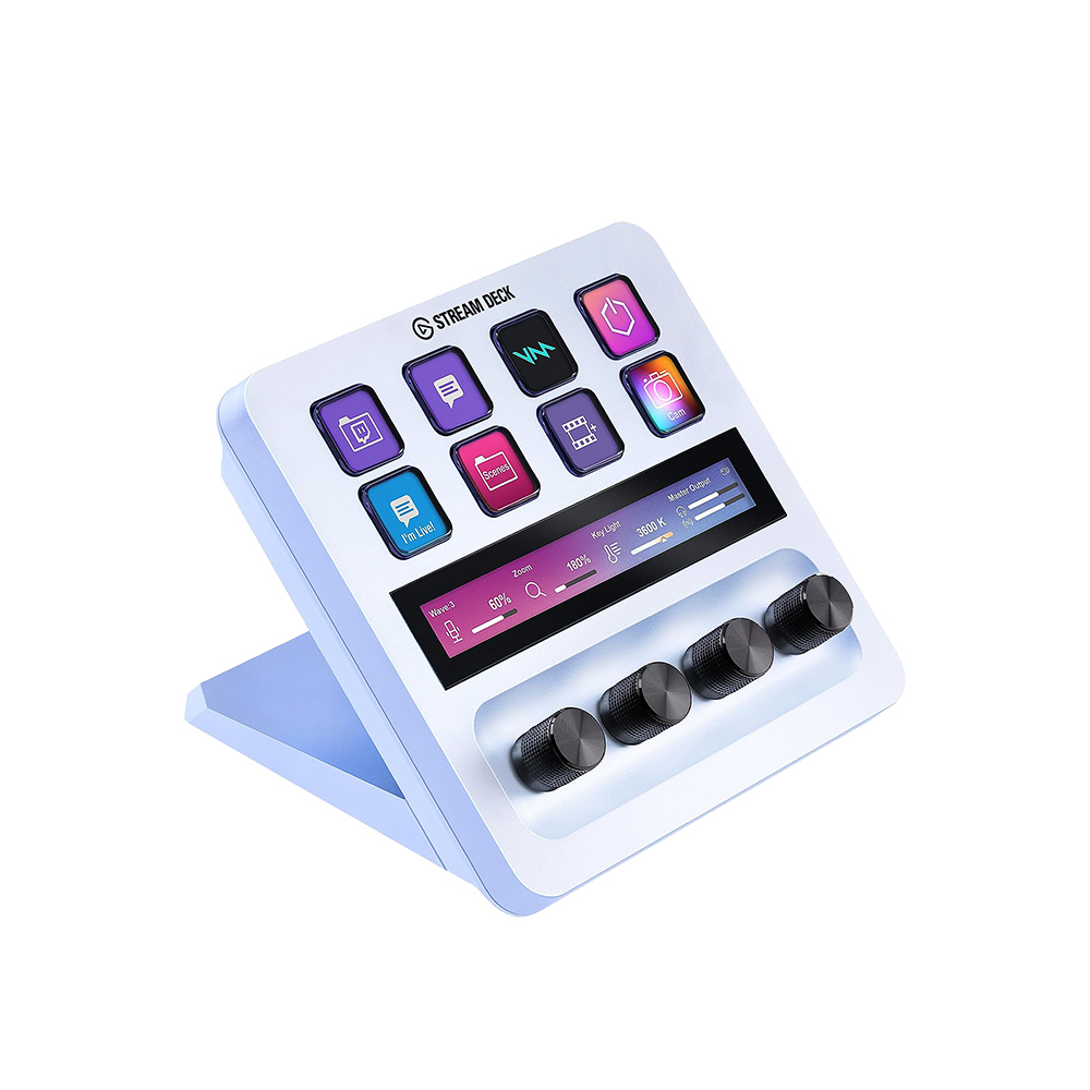 엘가토 스트림덱 + 화이트 Stream Deck plus+ White 매크로 커스터마이징 - 메인 이미지