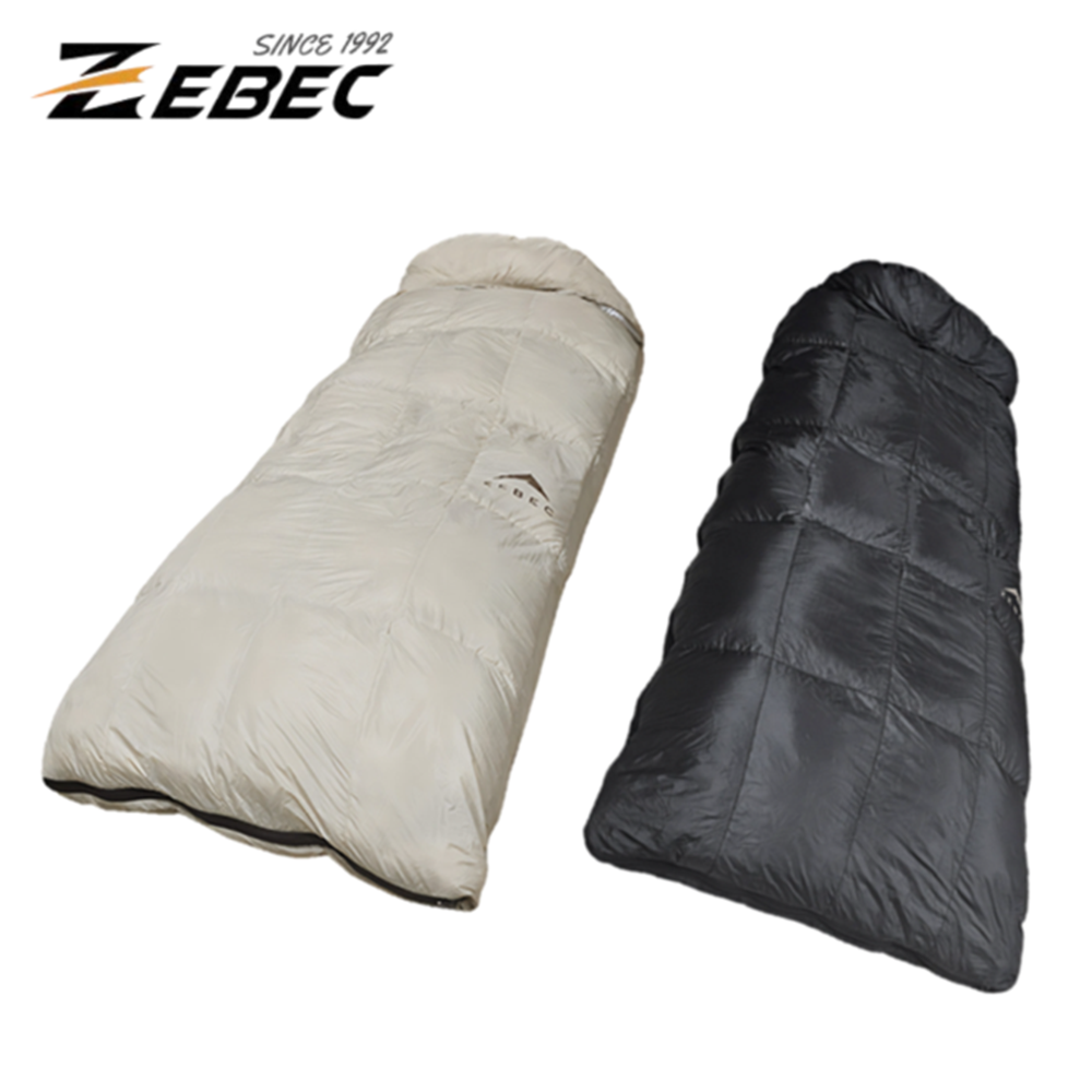 제백 에어리스 침낭 1900g 덕다운 캠핑 백패킹 침낭