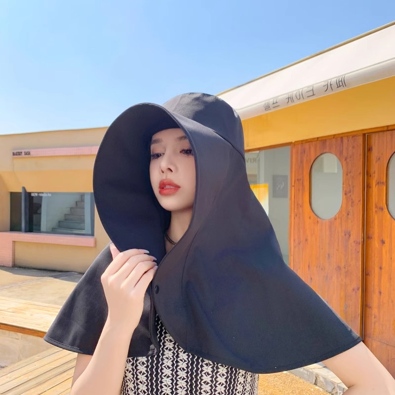 얼굴햇빛가리개모자 햇빛가리는 여름작업모자 창넓은 농사 자외선완벽차단 가림 캐디 썬캡 이미지 6
