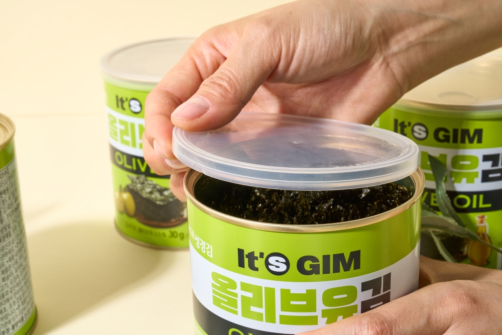 [성경김본사] 지도표 이츠김 올리브유 프리미엄 캔김 30g, 20개 - 상세 이미지 3