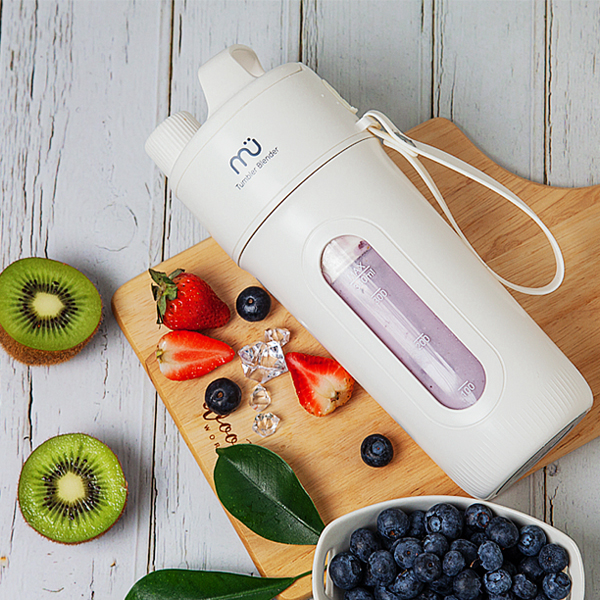 [THE MU] 무선 믹서기 텀블러 휴대용 미니 믹서 블렌더 단백질 쉐이크 쥬스 MU-SF001MT