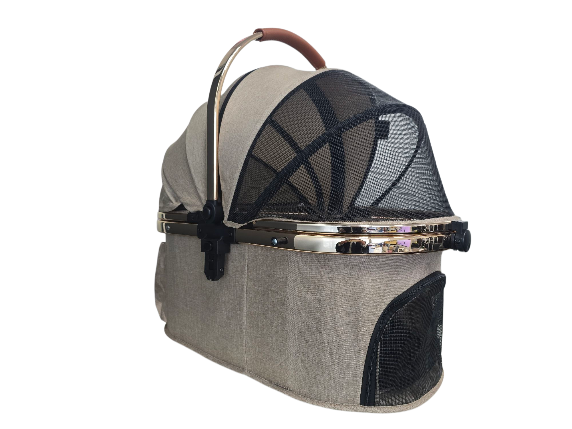 펫신져 프리미엄 캐리어 분리형 접이식 반려동물 유모차 강아지 개모차