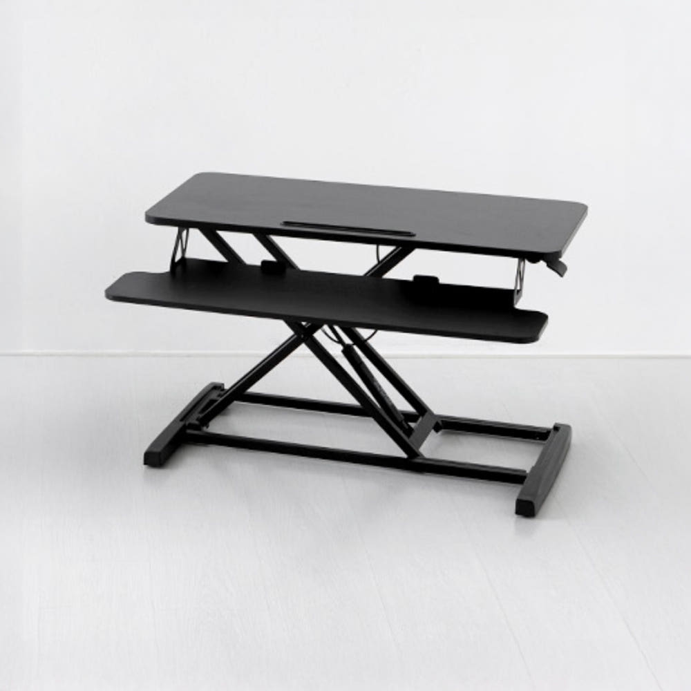스마트리프트 수동 높이조절 모션데스크 910x680x500mm, 블랙 6315.9767