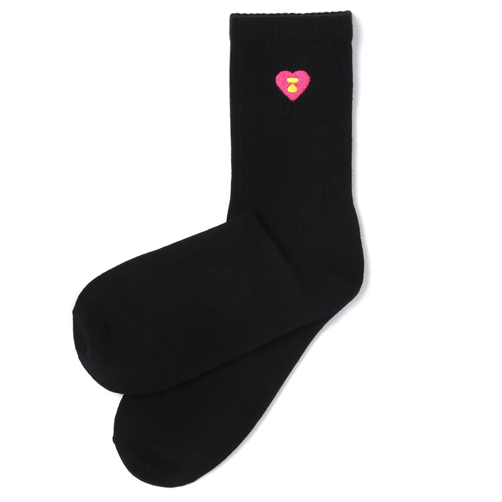 베이프 우먼즈 양말 RIBBED LOGO SOCKS CK20-284-004 - 상세 이미지 2