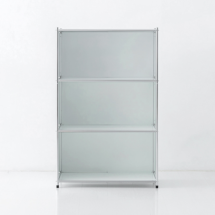 심플리 수납장 BC120 770x400x1200mm, 3단, 화이트 6616.2012 - 메인 이미지
