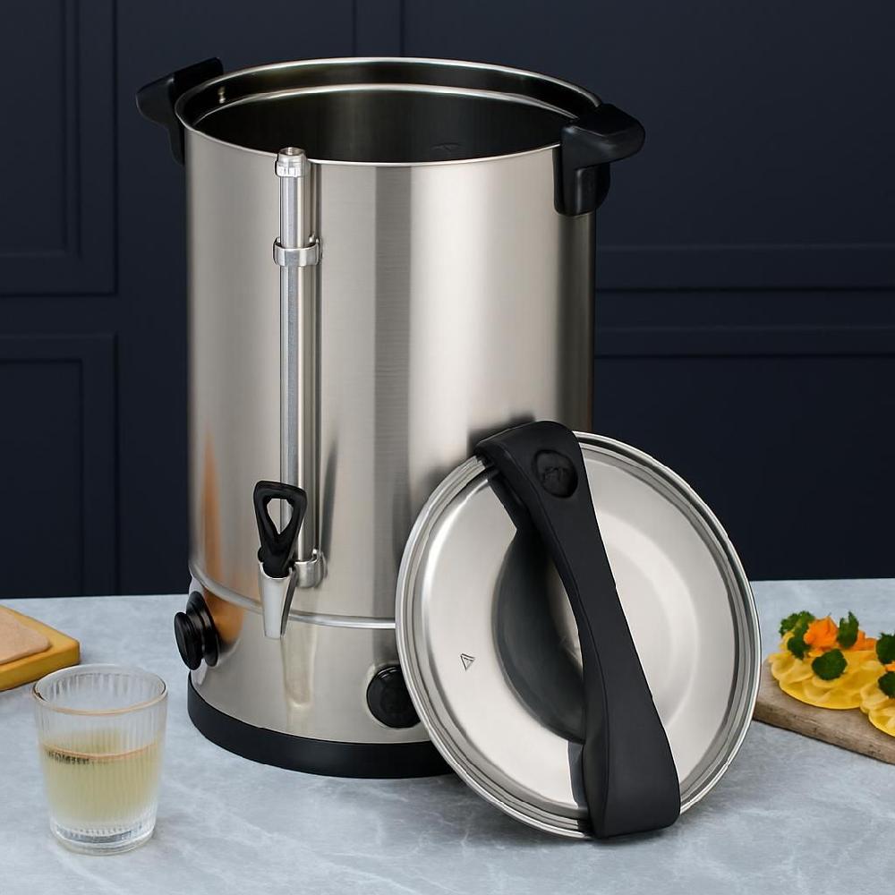 업소용 보온포트 대용량 육수통 국통 스텐 뷔페 디스펜서 15L 304 스테인레스