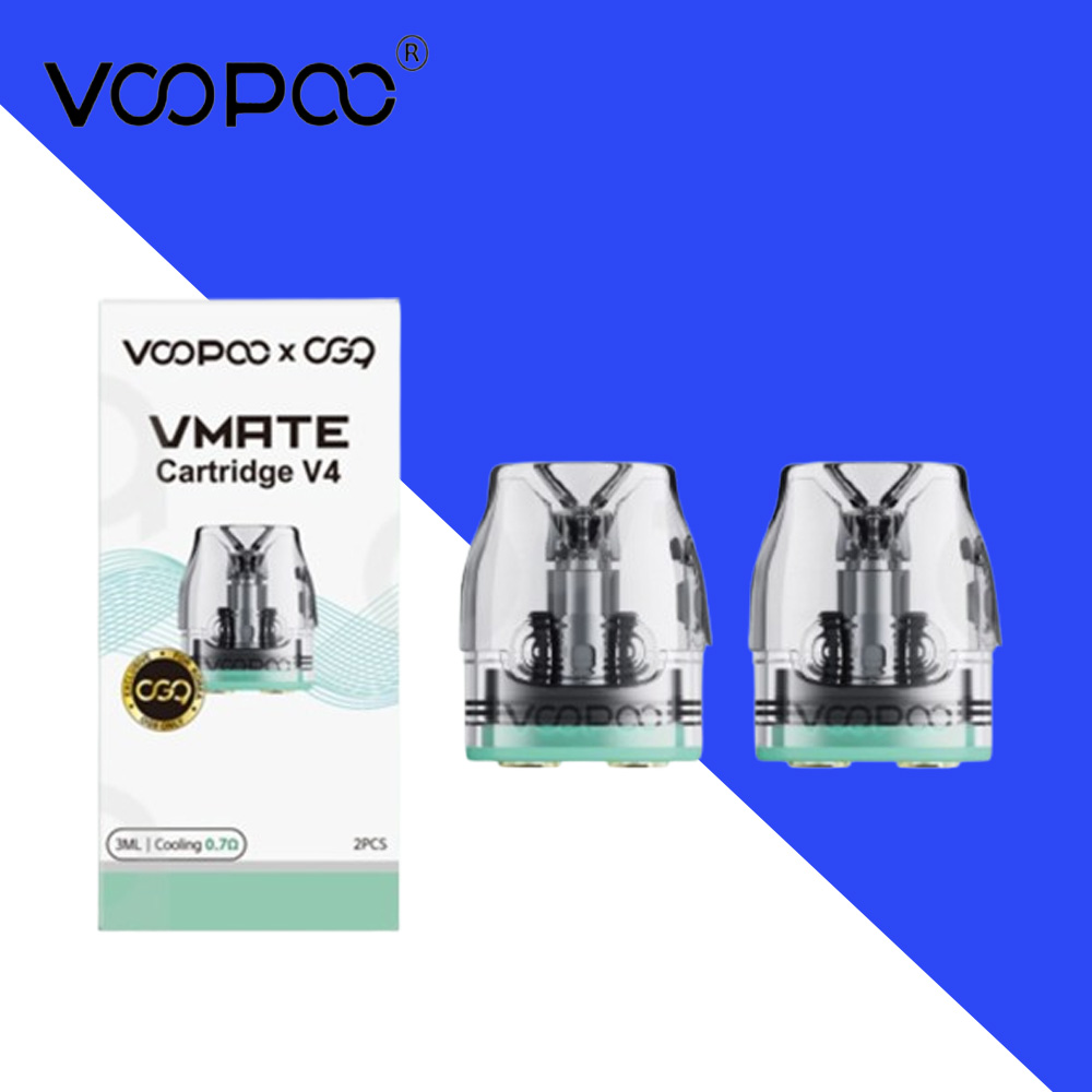 부푸 브이메이트 V4 쿨링 팟 0.7옴 (1팩 2개입) 액상 전자담배 공팟