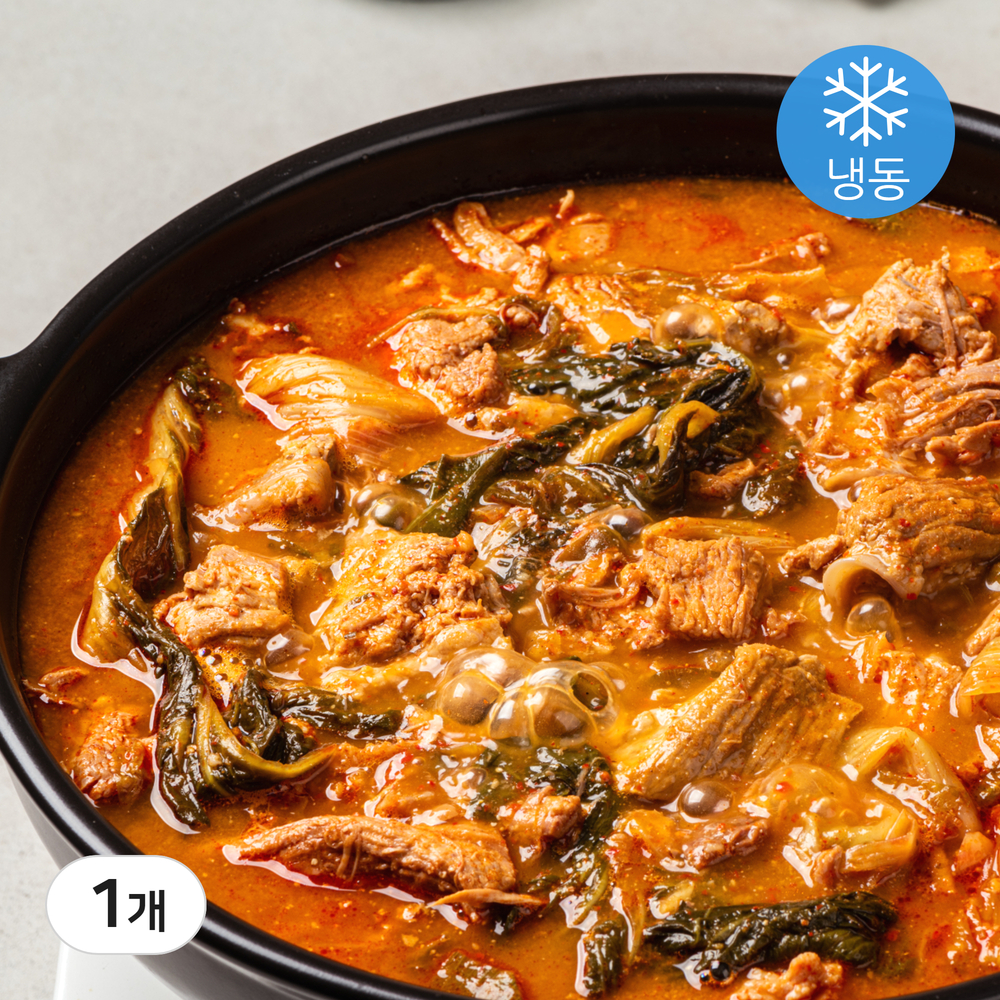 시래기 우거지 해장국 뼈없는 순살 감자탕 1kg 1개
