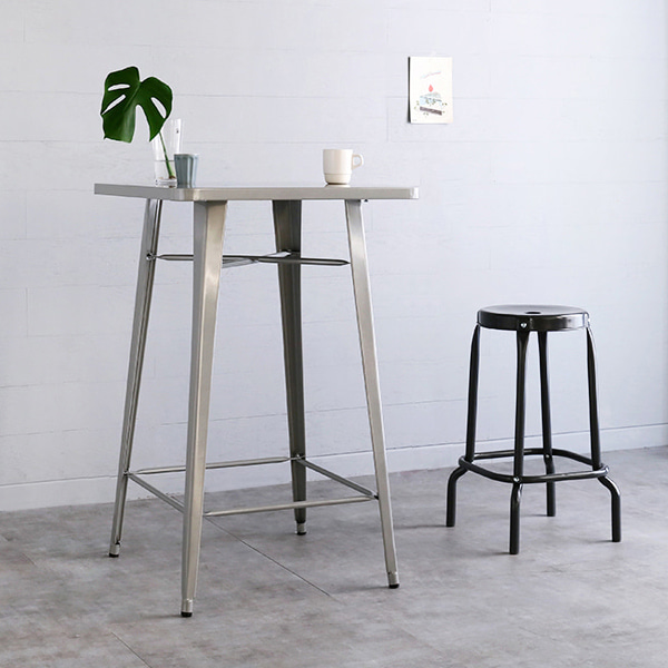 600 빈티지바테이블 SM-B1101-60 620mm, 그레이 1001.0248