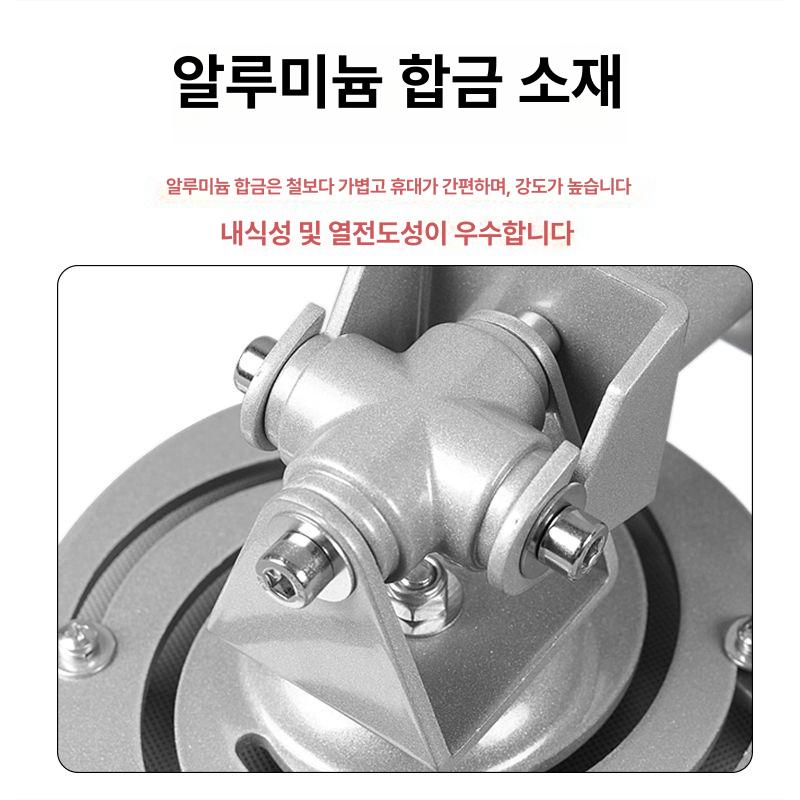 빔프로젝터받침대 노트북 스텐드 사무실 회의실 무타공 빔거치대 실버 벽걸이 지지대 - 상세 이미지 2