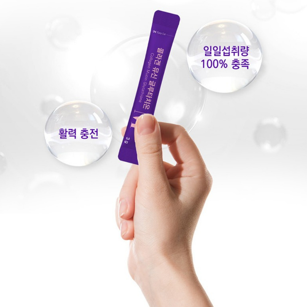 한미양행 콜라겐 뮤신 글루타치온 듀얼 초이스 저분자 펩타이드 식물성 30포, 1개 이미지 6