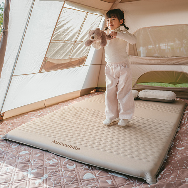 네이처하이크 C6.5 페더본 자충 매트 더블 차박 에어 캠핑 매트 200X132cm