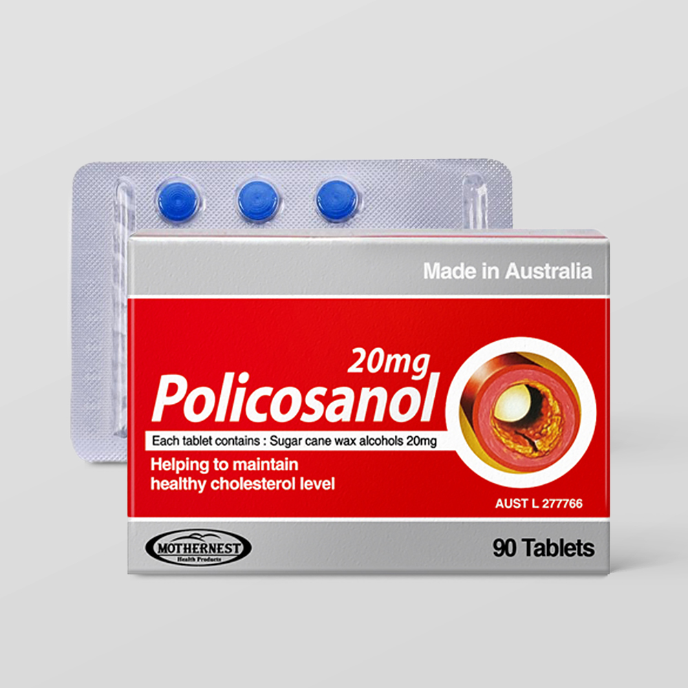마더네스트 호주직구 폴리코사놀 20mg 90정, 1개 - 상품 이미지