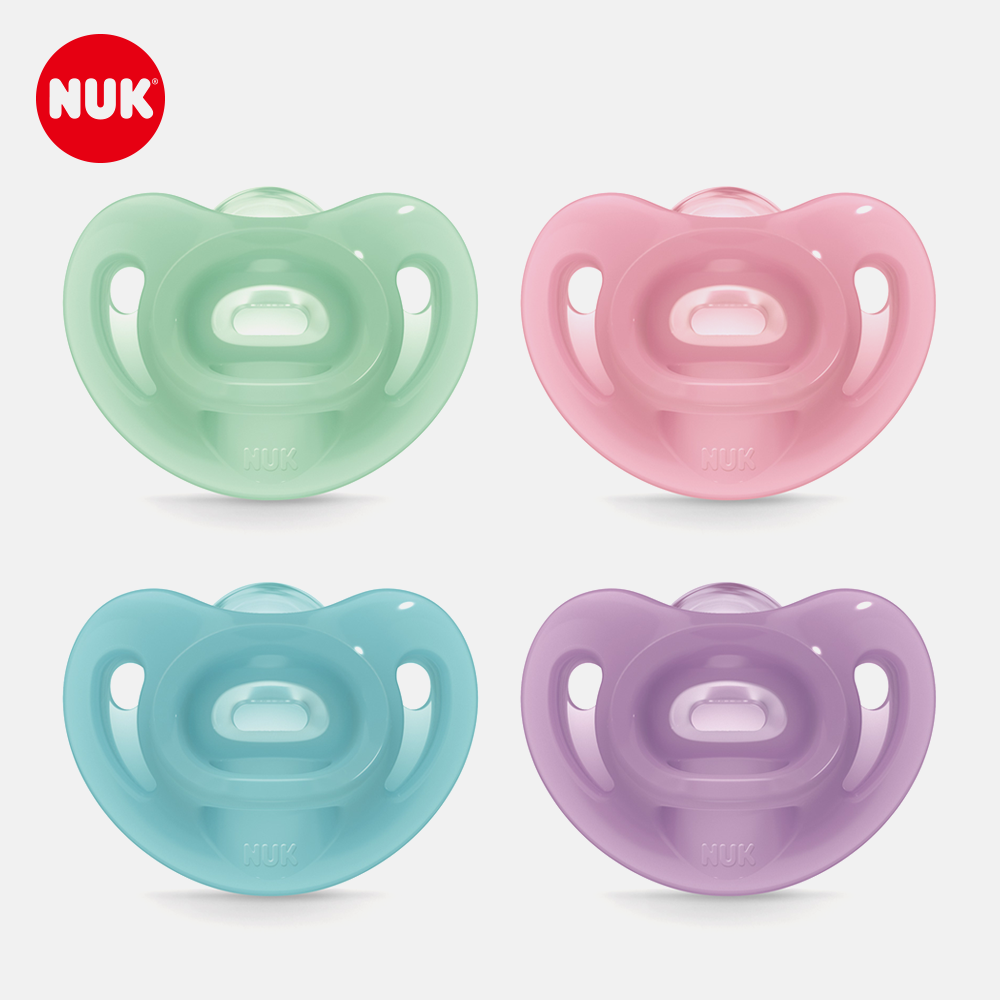 누크 센서티브 올실리콘 쪽쪽이 1개입 노리개젖꼭지 야광 공갈젖꼭지