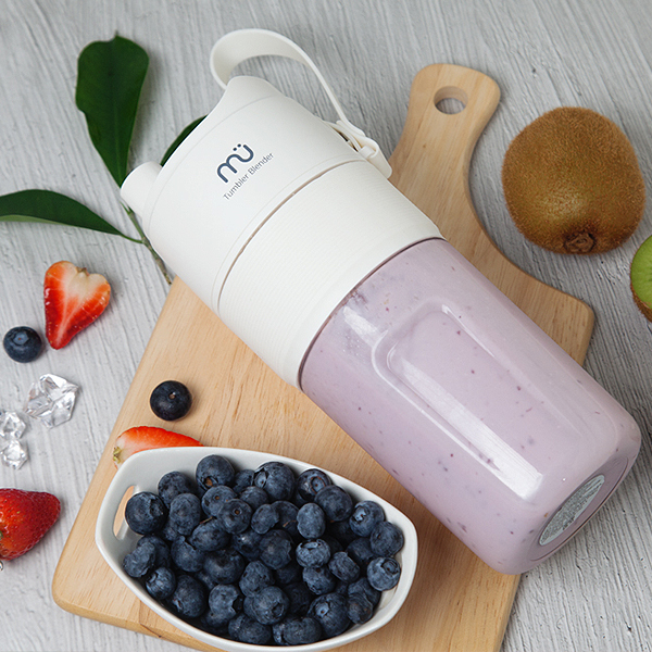 [THE MU] 무선 믹서기 텀블러 휴대용 미니 믹서 블렌더 단백질 쉐이크 쥬스 MU-SF005MT