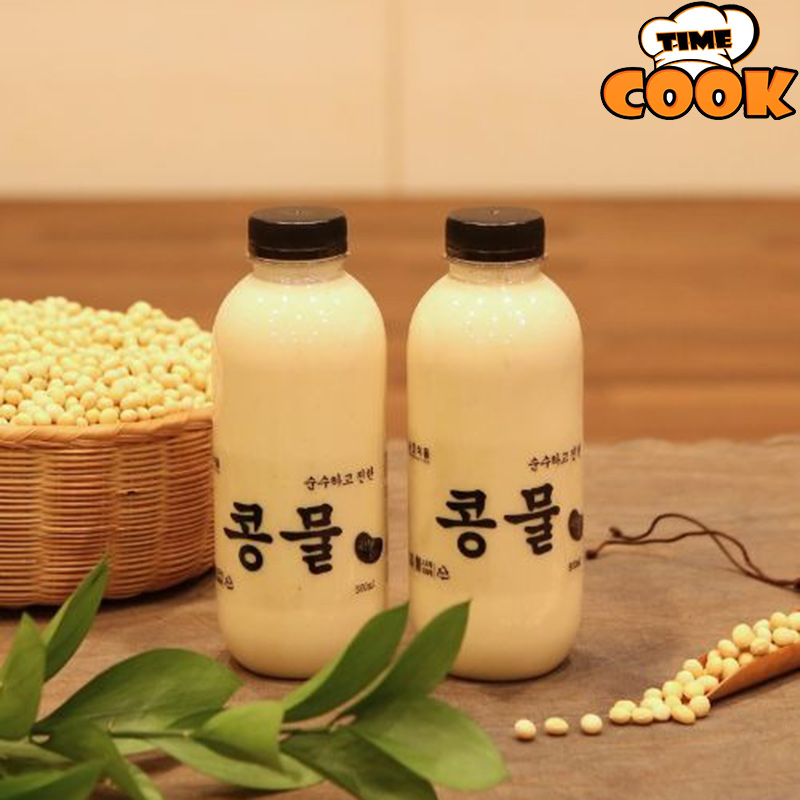 [타임쿡] 백태콩물 500ml 우뭇 서리태 매일 마시는 건강음료 - 상품 이미지