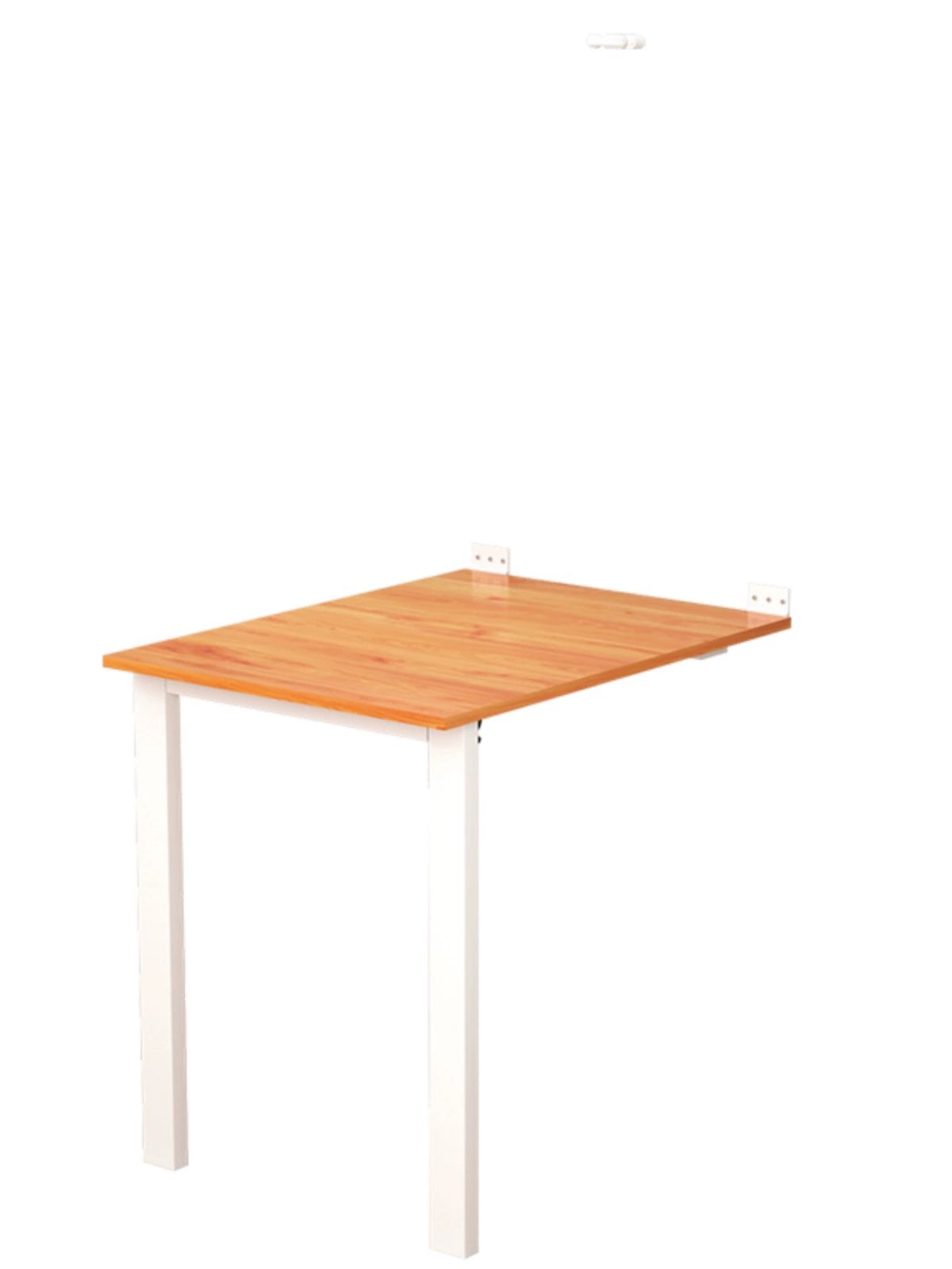 사이드 식탁 붙박이 책상 탁상 테이블 확장 80cmx30cm 높이75 화이트 - 상세 이미지 5