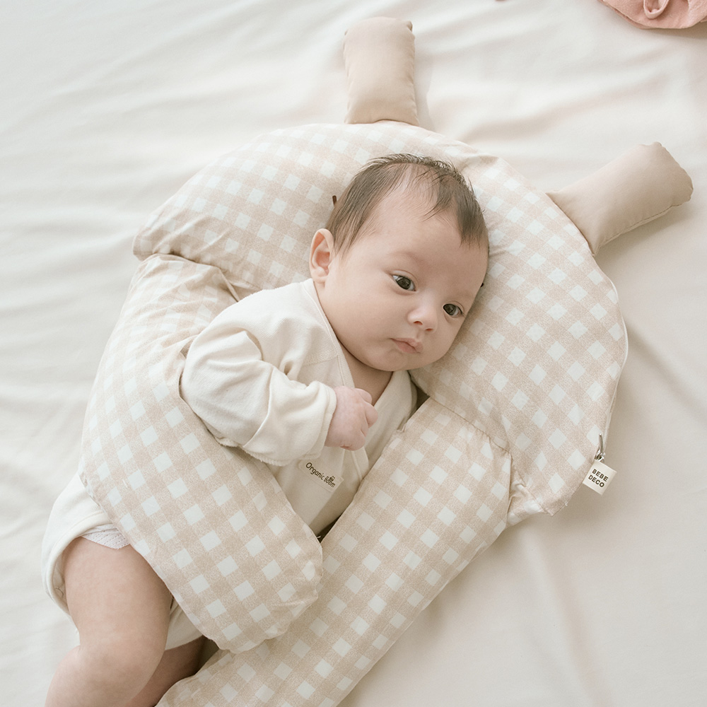 베베데코 신생아 유아베개 마미품 아기 짱구 베개 두상 모로반사방지 뒤집기 좁쌀 나나