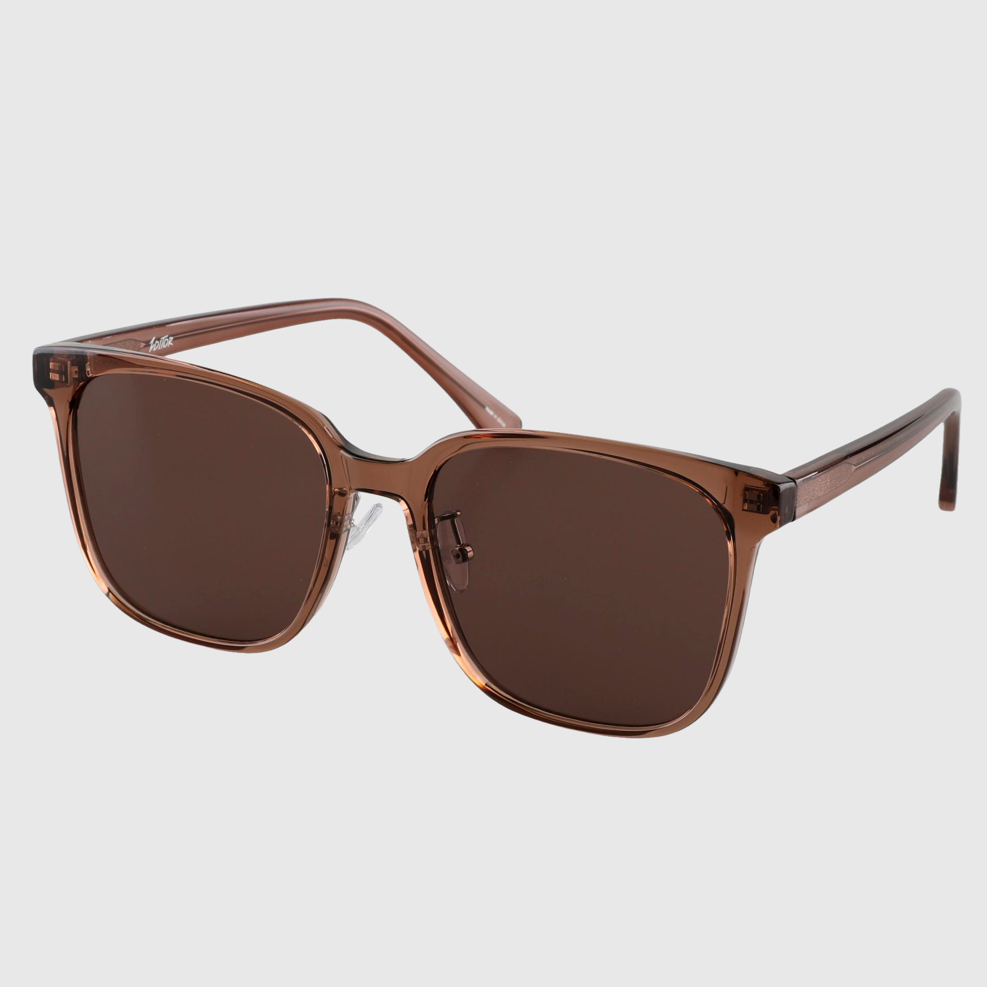 빅사이즈 데일리 사각 자외선차단 여행 커플 뿔테 선글라스 UV400 가벼운 골프