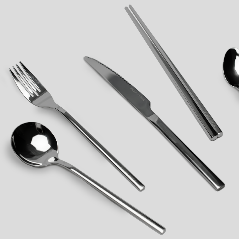 스텐 커트러리 세트 디너 포크 디저트 스푼 커틀러리 양식기 양식칼 나이프 유광 무광