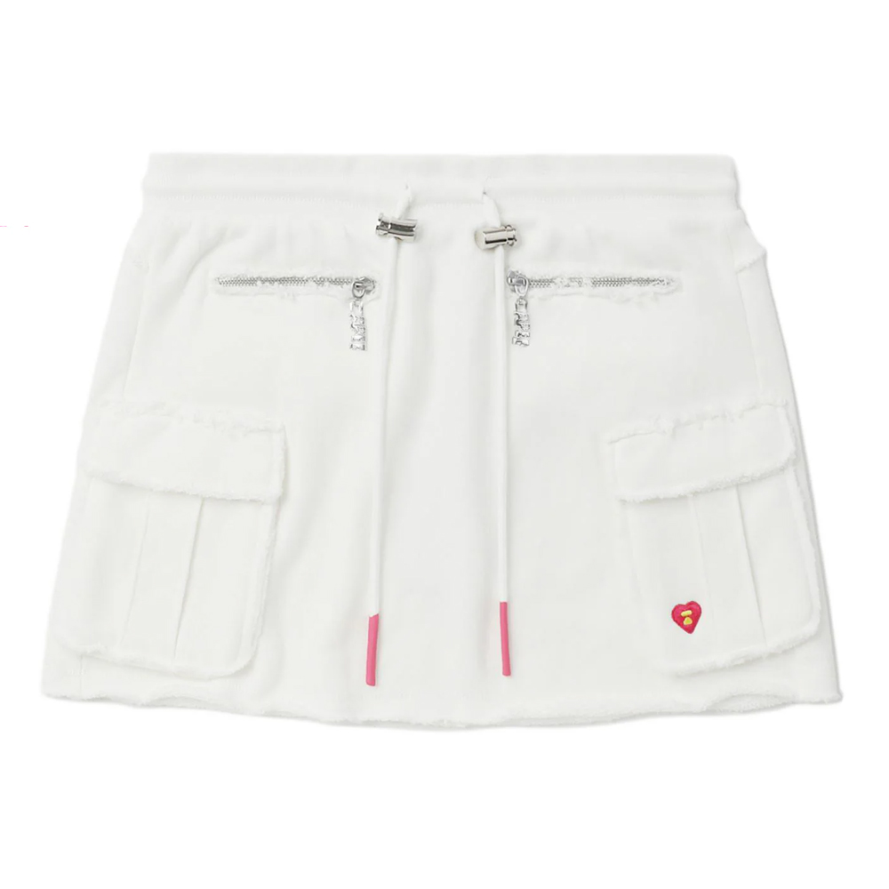 베이프 우먼즈 치마 RIBBED WAISTBAND CARGO MINISKIRT CK20-255-005 - 상세 이미지 3