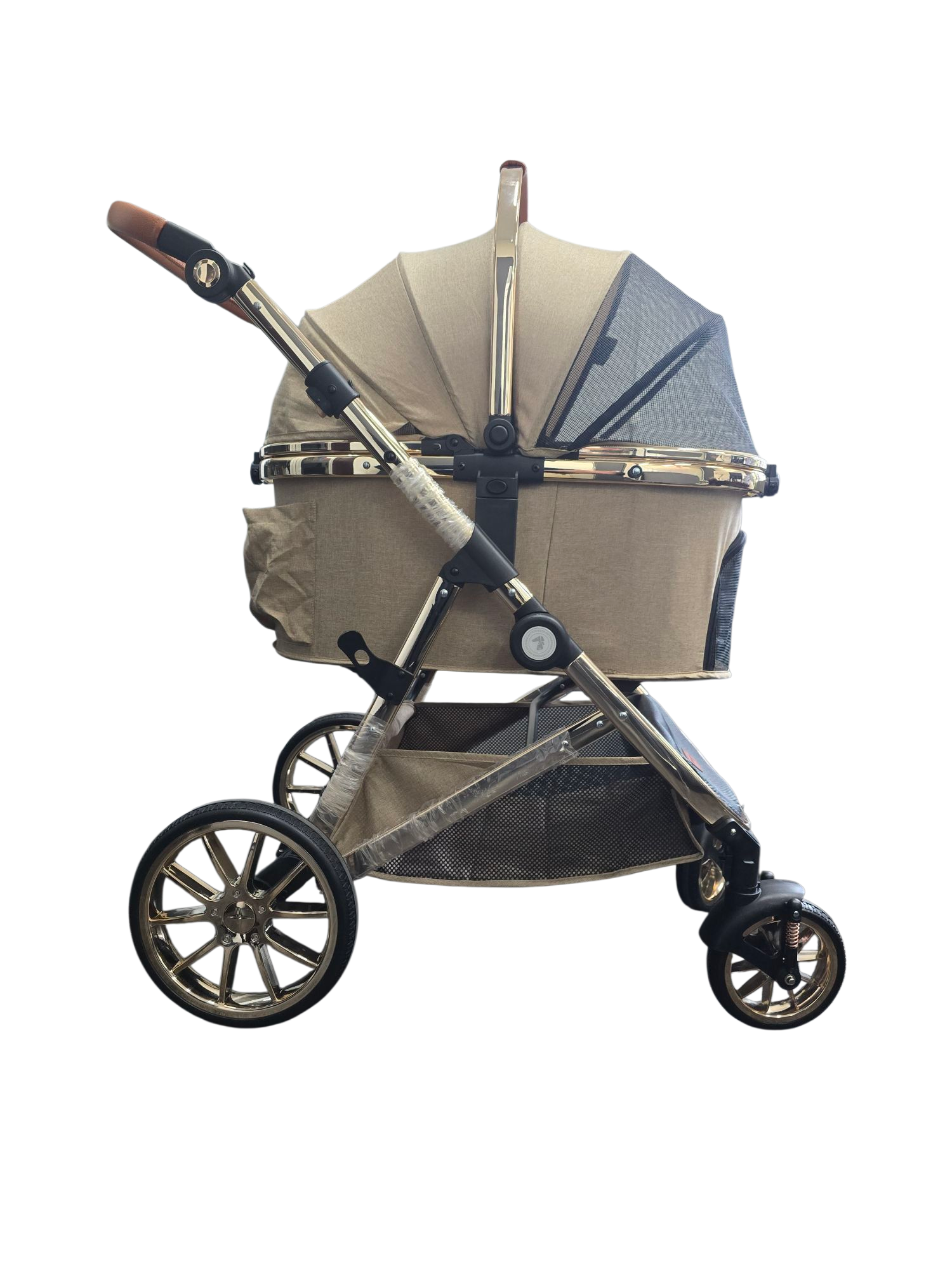 펫신져 프리미엄 캐리어 분리형 접이식 반려동물 유모차 강아지 개모차