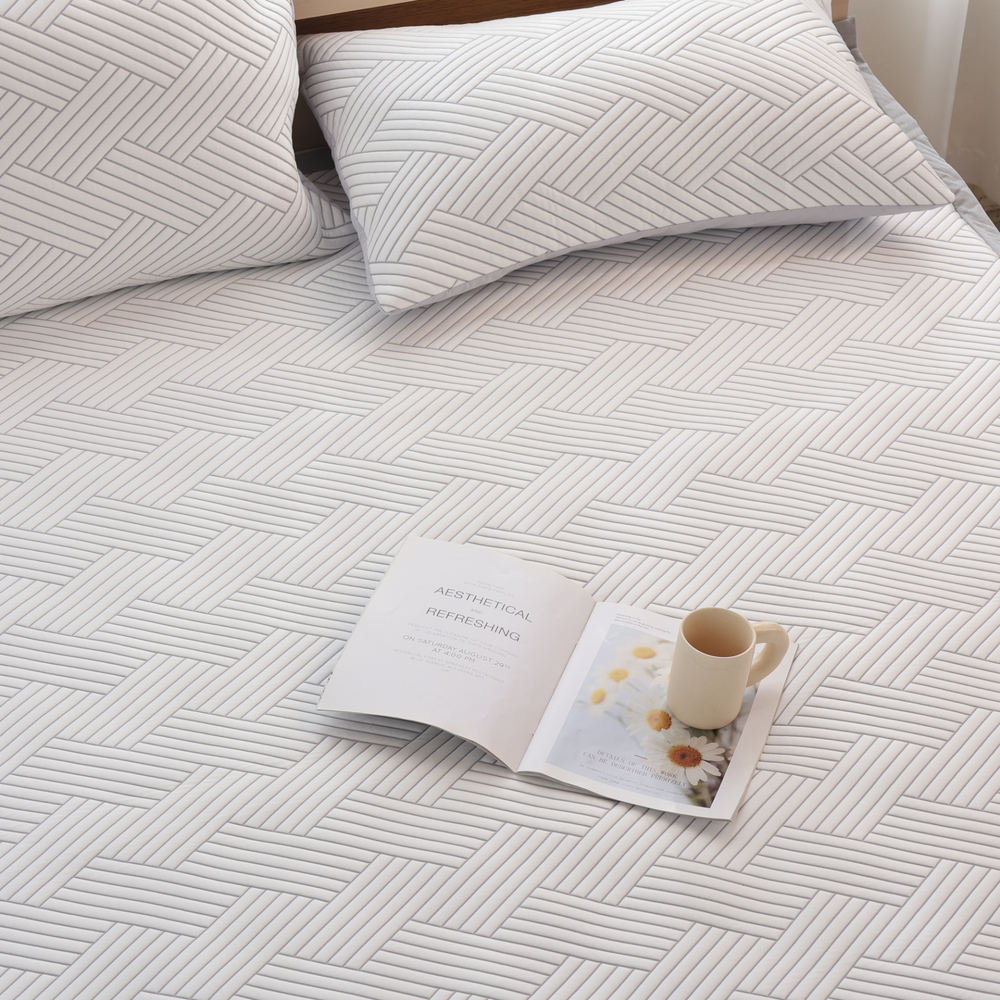 온브릭 프레시 쿨링 냉감 침대패드 SS 여름용