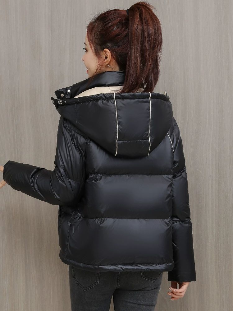 스티커 옷수선 패딩스티커 베이직 찢어짐 패치 수선용 블랙미색 S 42.5kg-49kg - 상세 이미지 3