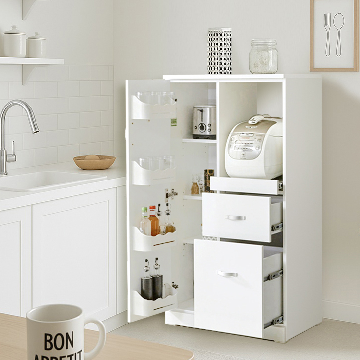 주방 수납장 다기능 렌지대 이렌지 팀버스리빙