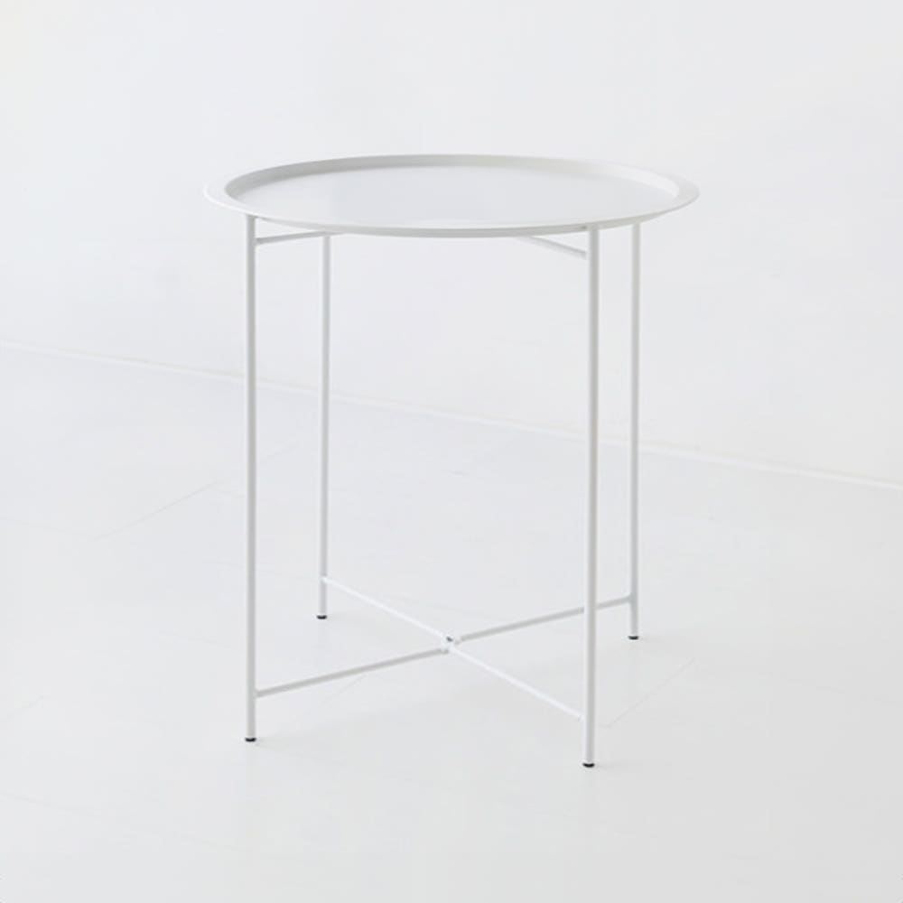 FLENCE 460 사이드테이블 화이트 9822.4247