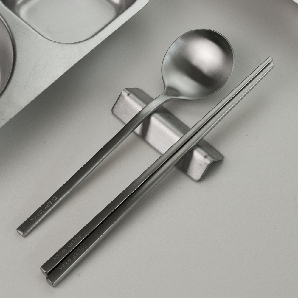 스텐 젓가락 숟가락 수저 세트 젖가락 아이스크림 스푼 숫가락 요거트 진공 민짜 유광 무광
