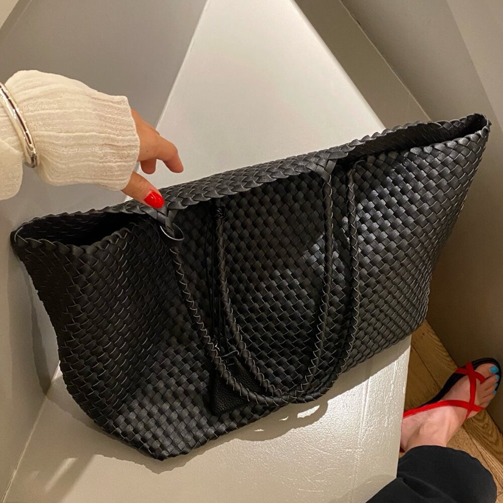 블랑 위빙숄더백 보부상가방 이미지 6