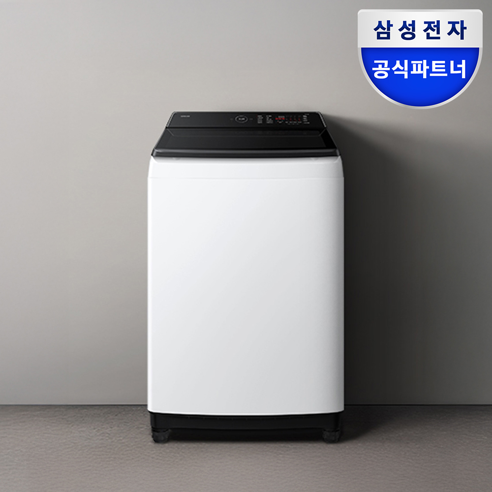 삼성 AI 통버블 세탁기 19kg 스마트싱스 지원 WA80F19S8W 2025년형
