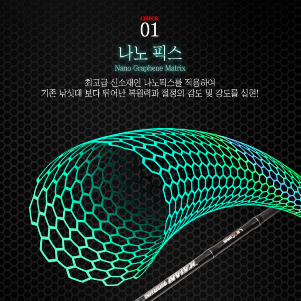 바낙스 25년 신형 카이안 팁런 낚시대 무늬오징어 바다 루어 낚시대 팁런대 에깅대 - 상세 이미지 2