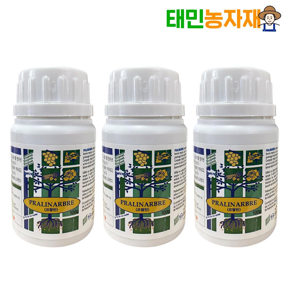 프랄린 파우더 100gx3개입 프랑스산 뿌리발근제 루팅파우더 가루 발근제 촉진제 삽목삽수 - 상품 이미지