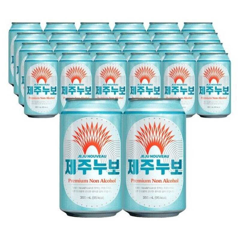 [/제주맥주]제주누보 프리미엄 논알콜 355ml x24캔 : 씨유니마켓